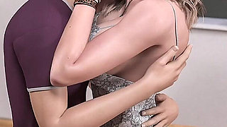 A Wife and Stepmother - Awam fanmade Edition Sophia Fucking in Classroom - HD Animation X Moaning Sound X Music