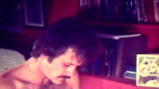 Vintage Purple-hued Classic with Retro Group Swingers Orgy