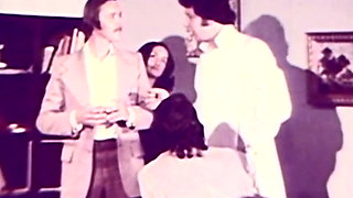 Kissing licking fingering retro orgasm