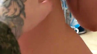 Welcome Home Sex with Busty GF