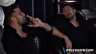 Tiffany Rousso and Cherry Kiss in Hardcore Gangbang with 4 Cocks