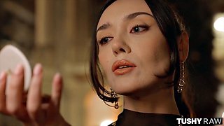 Catherine Knights Big-Titted Frame Makes for a Perfectly Flawless Round Ass That Alberto Blanco Gapes and St