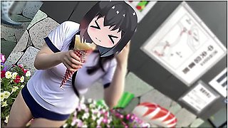 I Went To Harajuku And Wore Gym Clothes And Bloomers With No Bra, And Ate Crepes With Toys On!