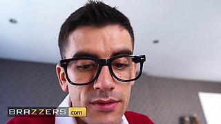 BRAZZERS - Hot Blonde Frances Bentleys Private Lessons With Her Roommate Jordi Turn Into Hard Fucking