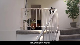 Stepdaughter wedged hard for being crazy