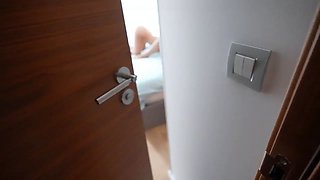 Secret Lesbian Sex with Bunny Blondy Turns a Into Hot Fucking Foursome with Our Big Bouncing Tits & Asses -