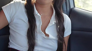 Masturbating in the Car