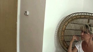 Horny mom and dad fucks their son's GF