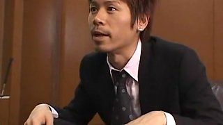 Hottest Japanese girl Reiko Yamaguchi in Horny Threesomes, Fingering JAV scene