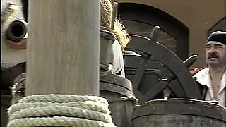 Milf rubs her clit during doggystyle hardcore sex