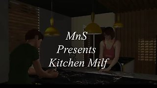 Kitchen Milf Scene