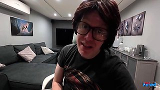 Bella North Fucked by Two Nerds in Cowgirl