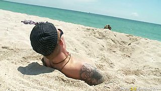 Blonde Beach Brats Get Blasted
