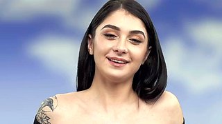 Voluptuous Amateur with Massive Tits and Juicy Ass Gets