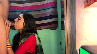 Beautiful Indian Wife Deep Throat Blowjob