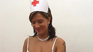 Perfect Handjob From Busty Andrea
