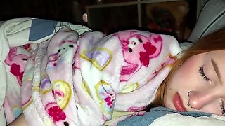 Step Sister Had Nightmares And Came To Seduce Step Brother To Calm Her Down