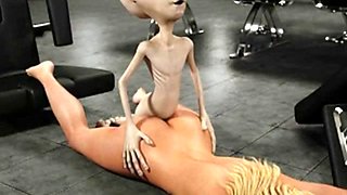 3D porn Alien Invaders