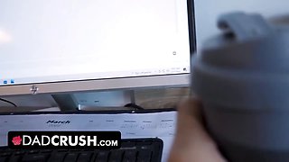Dadcrush - sneaky Little Bitch Lilith Grace gets a slapping session for being disobedient