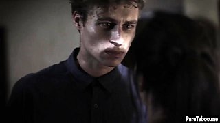 Angry stepbrother punish fucked a cute stepsister teen