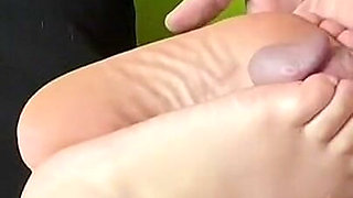 Sweet Little Feet Big Cumshot