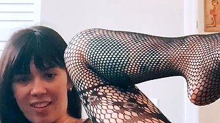 Dp loving close up hoe uses toys