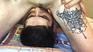 Wife Sits On My Face And Pisses In My Mouth - Extreme Squirting Orgasm & Femdom Humiliation