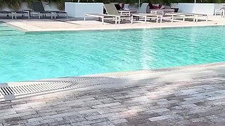 ScarlettKissesXO Poolday Balcony Fuck