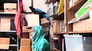 friend's sister caught masturbating toilet first time Hijab-