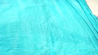 Desi Beautiful Stepmom Pussy Shaving with Stepson