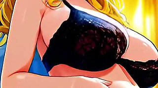 Married French Blonde MILF Seduced in Fitting Room - Ai Animation