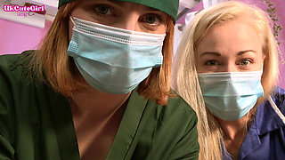 Medical Exam - Naughty Nurse Vs Strict Doctor Urethral Sounding & Milking