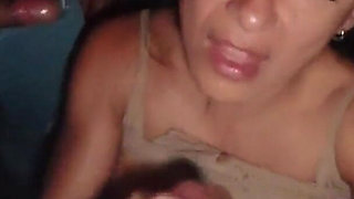 My Wife and Strangers Public Blowbang, Gangbang, Bukkake, and Anal Creampie at an Adult Theater