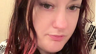 BBW Eye Contact Toilet Farts and Log Plops Intimate POV with Bella Blast
