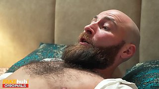 Condom violates inside milf and jizz pours into her ovulating snatch