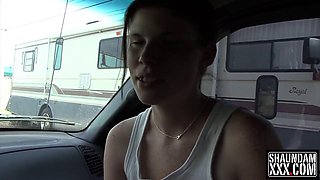 Holly Lane Sucked My Dick in My F150