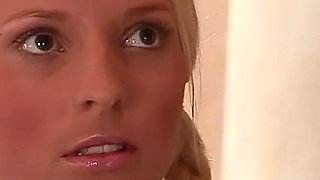 Skinny teen Morgan fucked in the ass by strangers in the pool