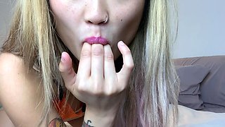 Amateur Teen Ass Fucking and Facial