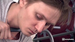 Stanley Johnson Plays Nasty with Dark-Haired Babe in Hostel Heat