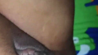 Stepbrother's Fingers Explore Stepsister's Gigantic Boobs and Wet Pussy