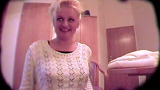 Amateur Blonde with Big Milk