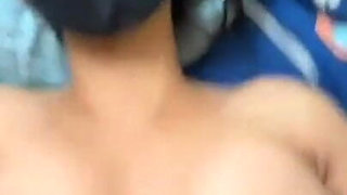 18 Year Old Indian Hot Girl Fucking with Boyfriend with Hindi Talking Missionory and Doggy Style