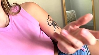 Busty Stepsis Lets Stepbro Fuck her Tight Pussy and Big