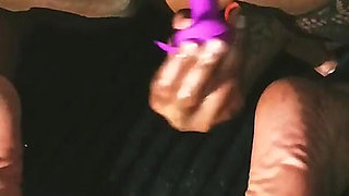 Double Toy Play Ass Pussy & Feet (dildo & Vibrator POV)
