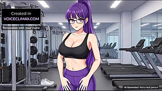 Sexy Gym Woman humillates you and laughs at Failed Workouts at gym and gives you femdom orders and jerk off instructions JOI