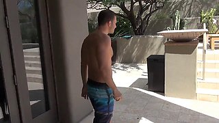 Jodi West Bikini Cumshot