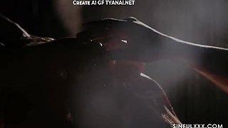 Sinful MILF Miss Sally rides passionate anal desire with climax