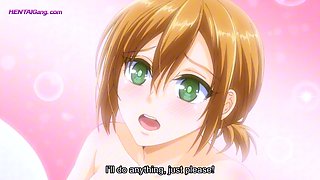 Bashful girl blushes while getting creampied by classmate