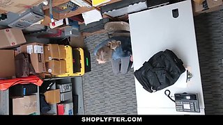 Emma Hix Petite Teen Shoplyfter Pounded Hard By Store Security