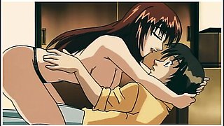Hentai Anime - Busty Beauty In Lascivious Lingerie Loves Getting Her Hairy Pussy Fucked